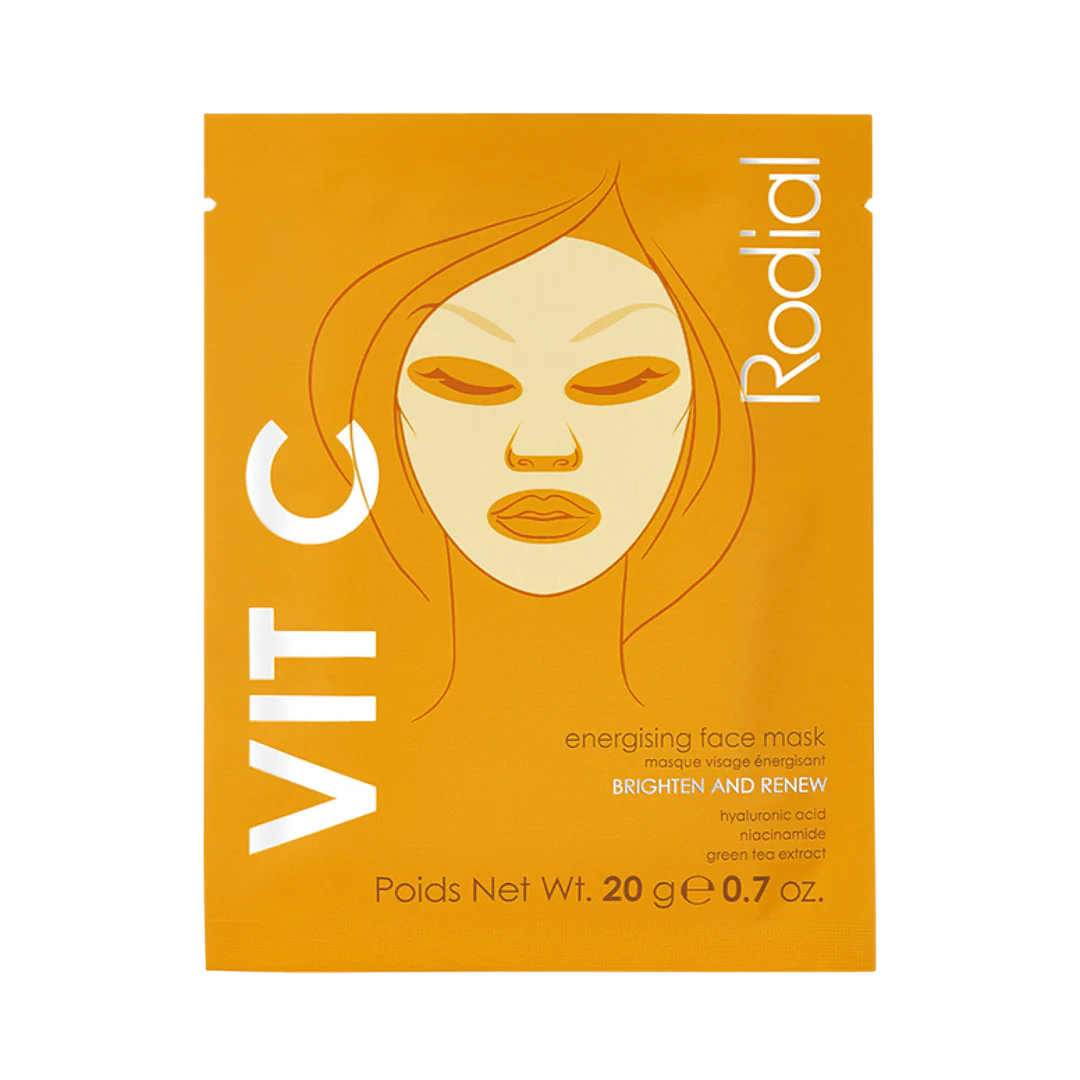 Rodial, Vit C, Energizant, Mască facială, Pentru față, 20 g