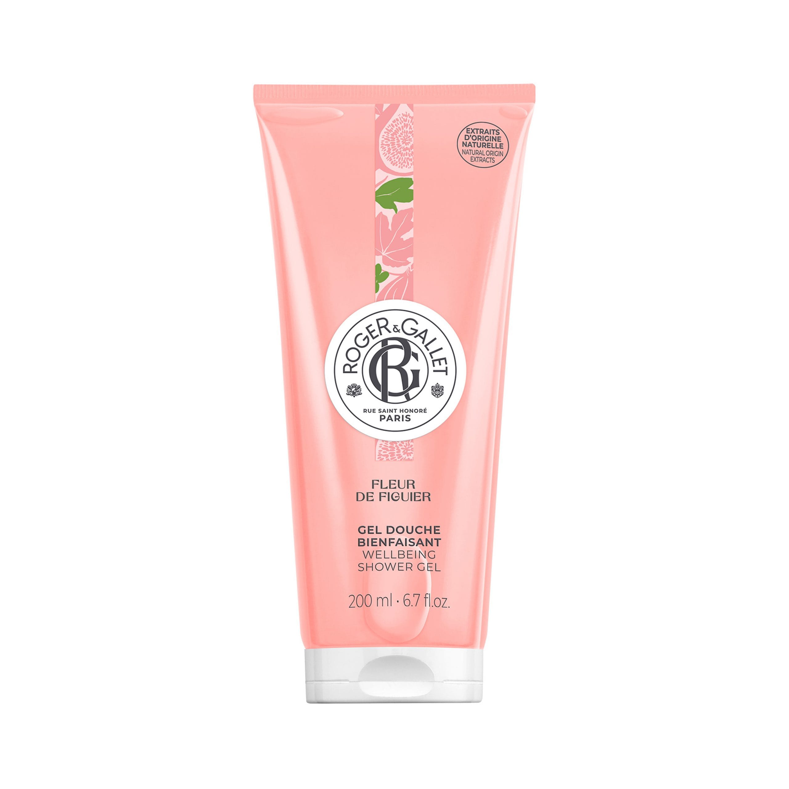 Roger & Gallet, Feuille De Figuier, Gel de duș, Pentru toate tipurile de piele, 200 ml