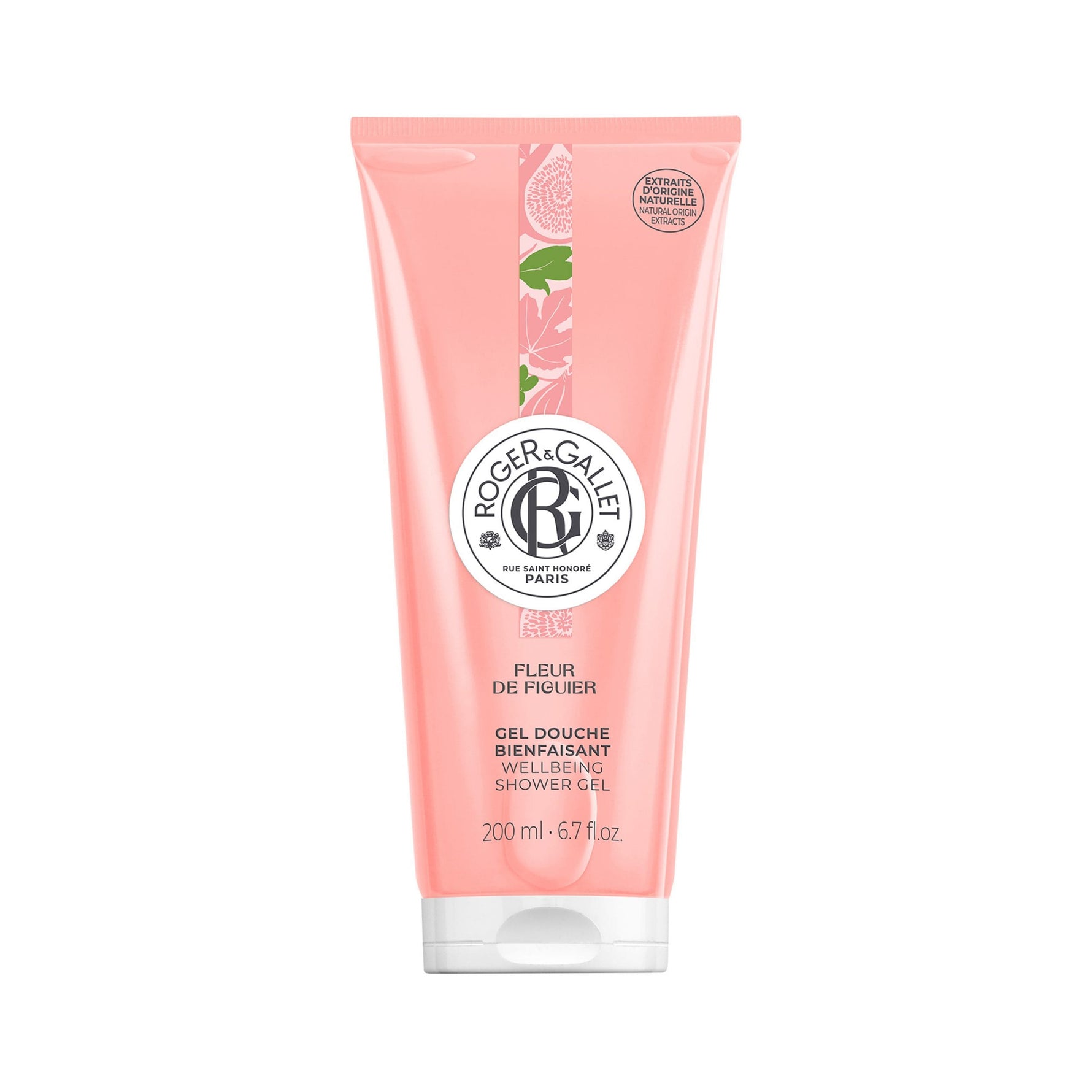 Roger & Gallet, Feuille De Figuier, Gel de duș, Pentru toate tipurile de piele, 200 ml
