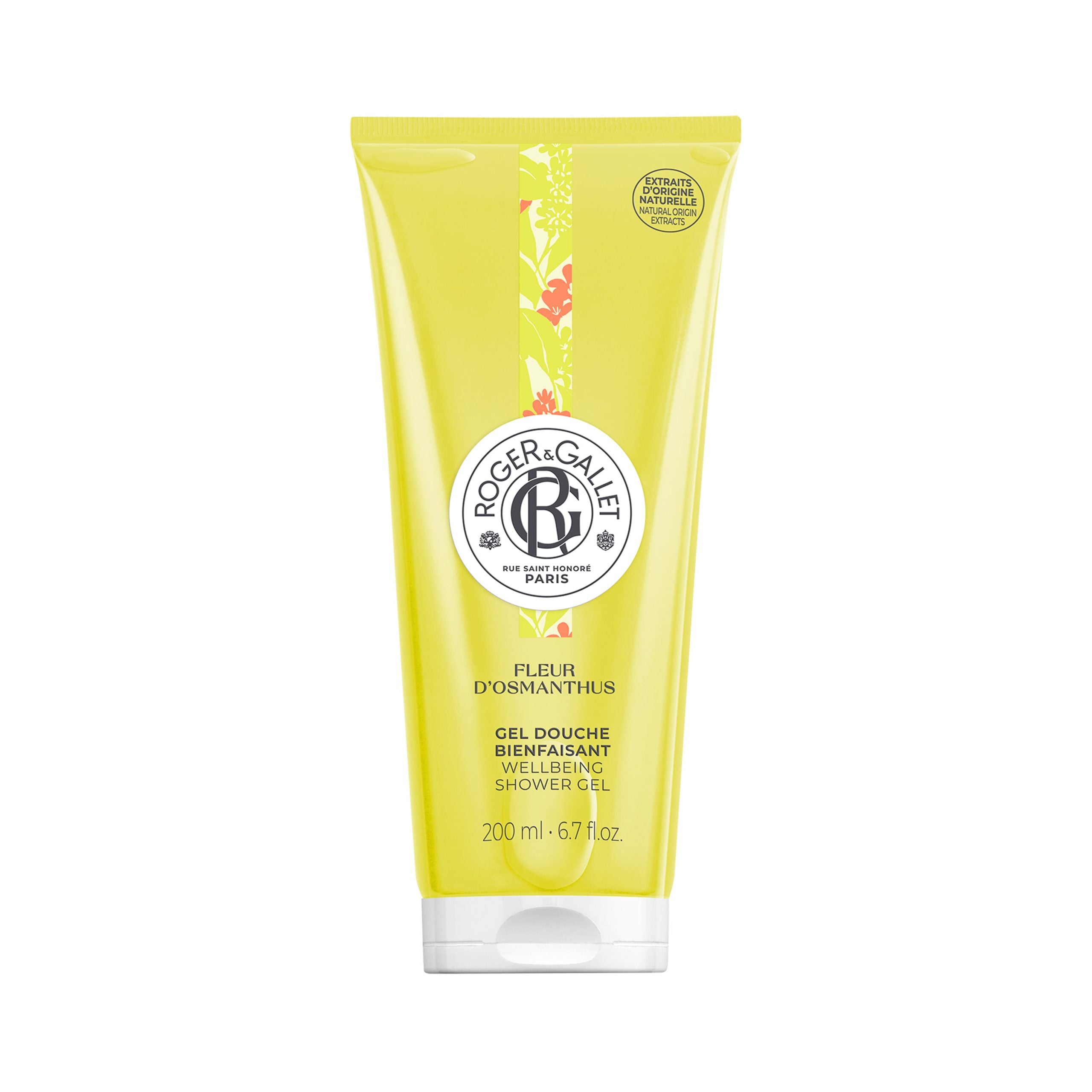 Roger & Gallet, Fleur D'Osmanthus, Gel de duș, Pentru toate tipurile de piele, 200 ml