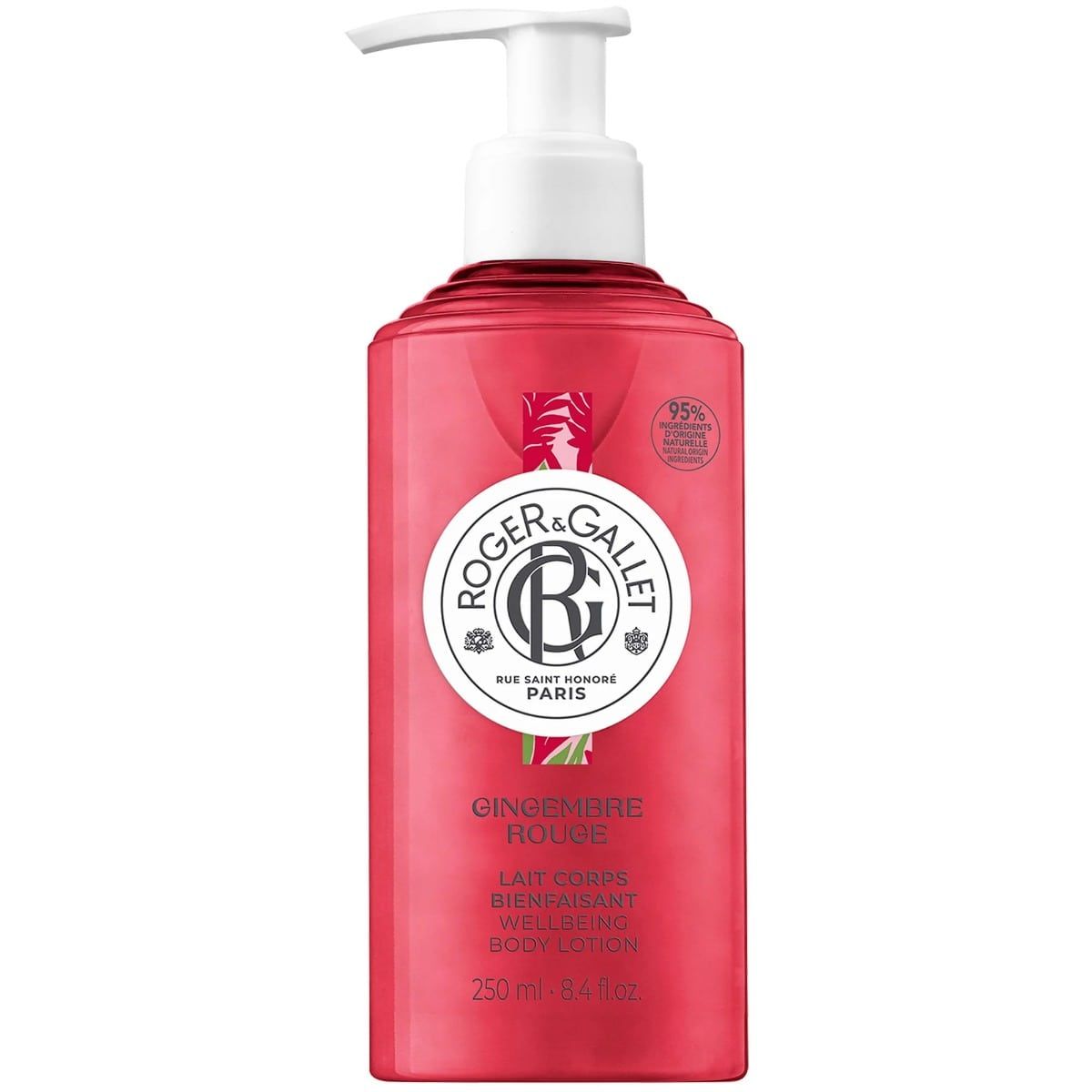 Roger & Gallet, Gingembre Rouge, Hidratant, Laptele pentru corp, 250 ml