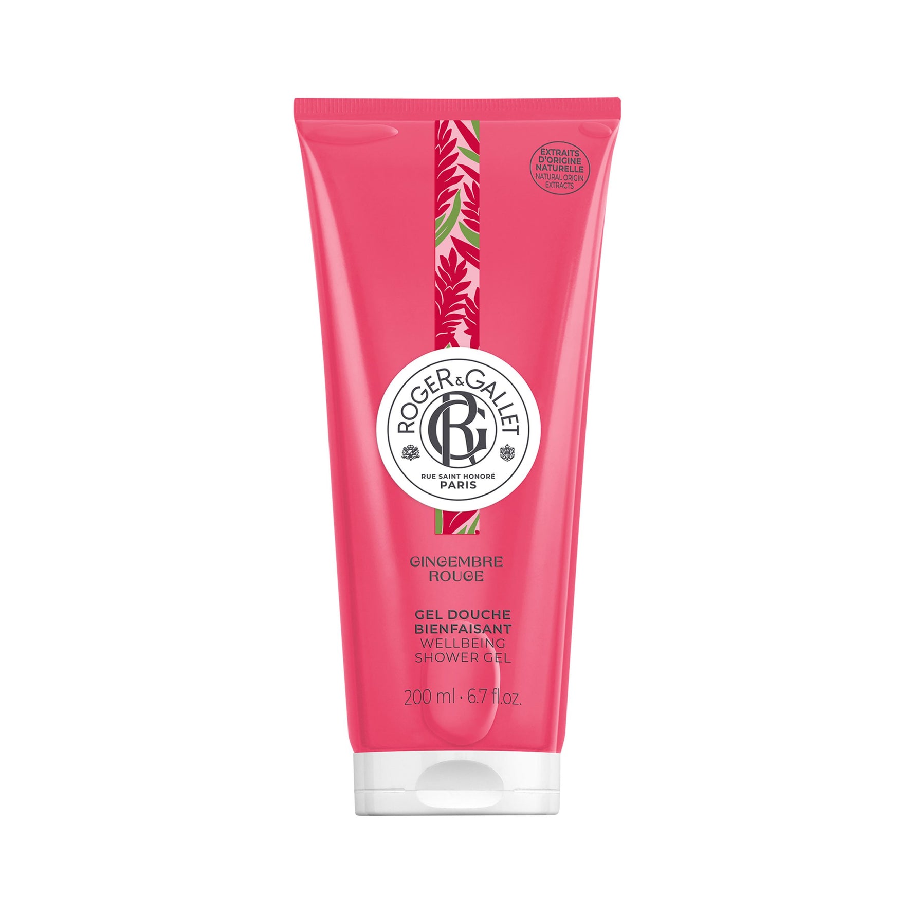 Roger & Gallet, Gingembre Rouge, Gel de duș, Pentru toate tipurile de piele, 200 ml