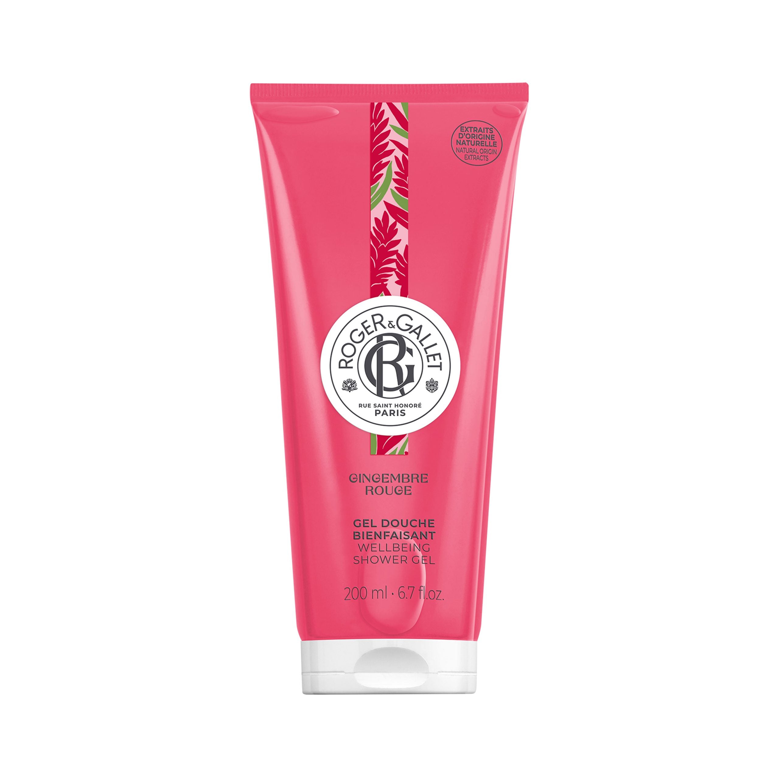 Roger & Gallet, Gingembre Rouge, Gel de duș, Pentru toate tipurile de piele, 200 ml
