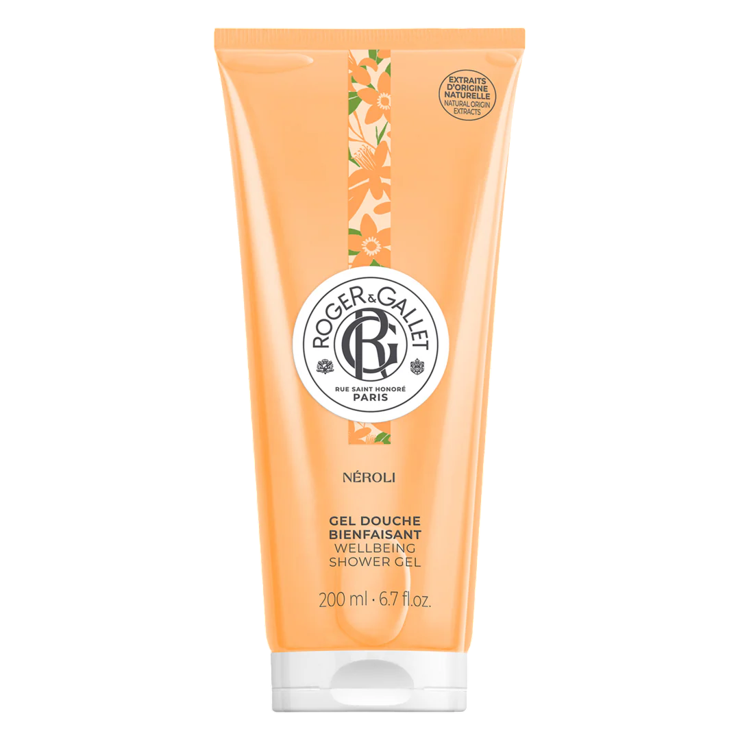 Roger & Gallet, Neroli, Gel de duș, Pentru toate tipurile de piele, 200 ml