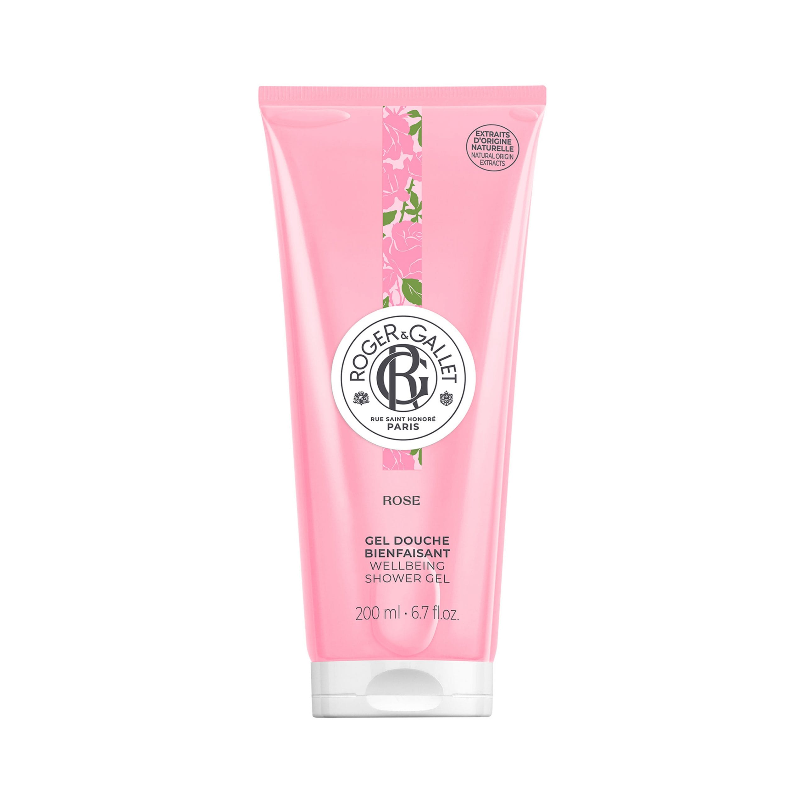 Roger & Gallet, Rose, Shower Gel, For All Skin Types, 200 ml