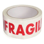 Rola Banda Adeziva Fragile pentru Ambalare si Sigilare Colete Sensibile, Low Noise, Derulare Silentioasa, Aderenta