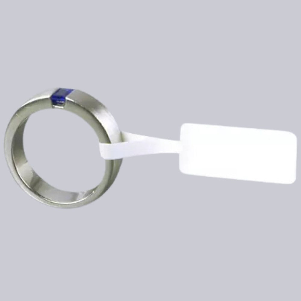 Rola Etichete Bijuterii, Flippy, 1000 et./rola, din Plastic, 90 x 30 mm, Alb