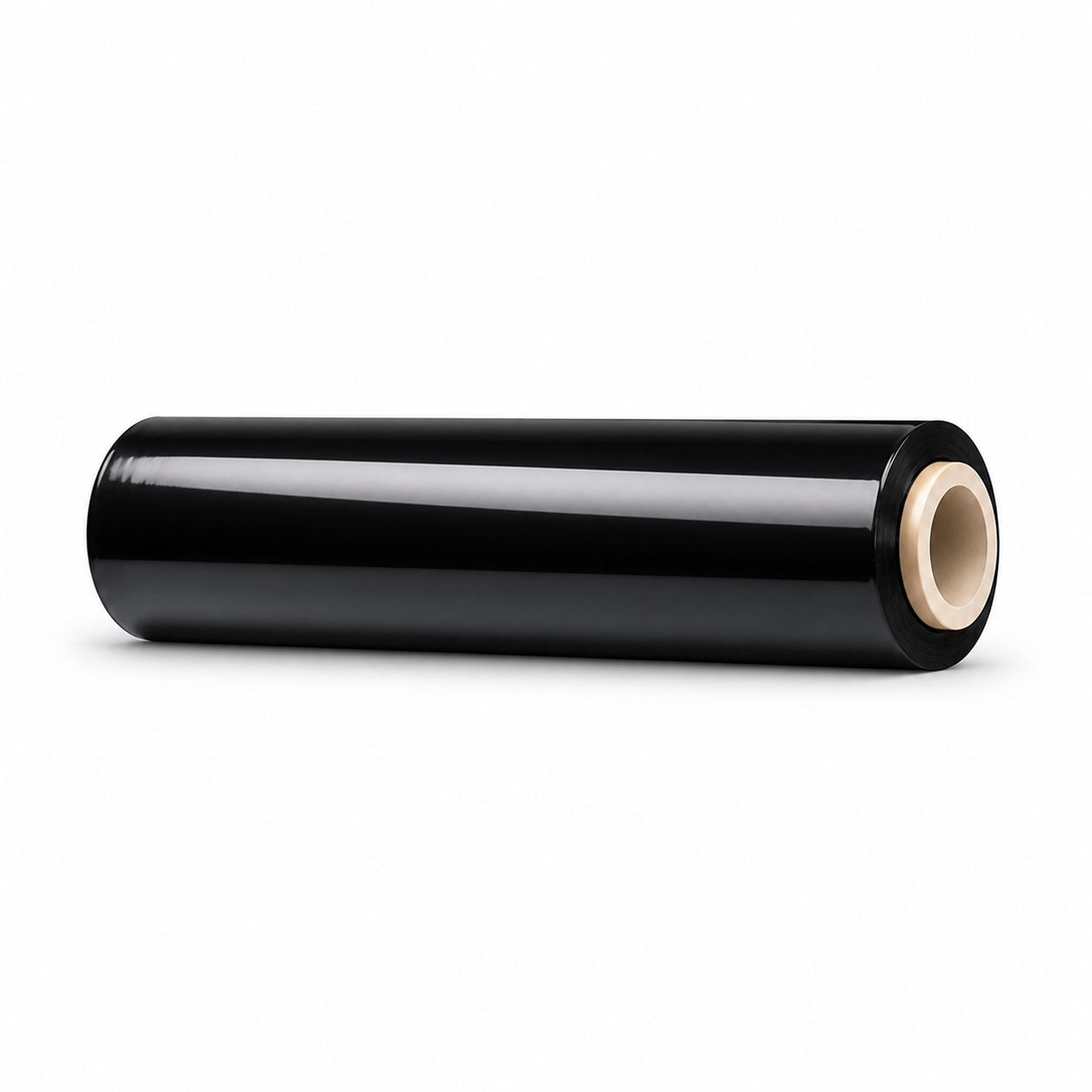 Rola Folie Stretch Neagra pentru Ambalare Manuala, Protectie si Fixare Colete, Utilizare Depozit si Transport,