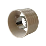Ustensila pentru Curatare Porumb, Flippy, Diametru 3.6 cm, din Plastic si Otel Inoxidabil, Alb
