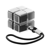 Cutie pentru Medicamente, Flippy, Model Rubik' Cube, cu Curea de Agatare, Dozator Portabil de Medicamente, Dispenser