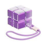 Cutie pentru Medicamente, Flippy, Model Rubik' Cube, cu Curea de Agatare, Dozator Portabil de Medicamente, Dispenser