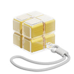Cutie pentru Medicamente, Flippy, Model Rubik' Cube, cu Curea de Agatare, Dozator Portabil de Medicamente, Dispenser