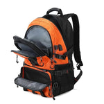 Rucsac Multifunctional de Alpinism, Flippy, Capacitate 36-55 L, de Calatorie, Impermeabil, Slot USB Incarcare Telefon,
