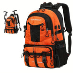 Rucsac Multifunctional de Alpinism, Flippy, Capacitate 36-55 L, de Calatorie, Impermeabil, Slot USB Incarcare Telefon,