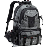 Rucsac Multifunctional de Alpinism, Flippy, Capacitate 36-55 L, de Calatorie, Impermeabil, Slot USB Incarcare Telefon,