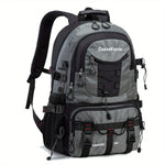 Rucsac Multifunctional de Alpinism, Flippy, Capacitate 36-55 L, de Calatorie, Impermeabil, Slot USB Incarcare Telefon,