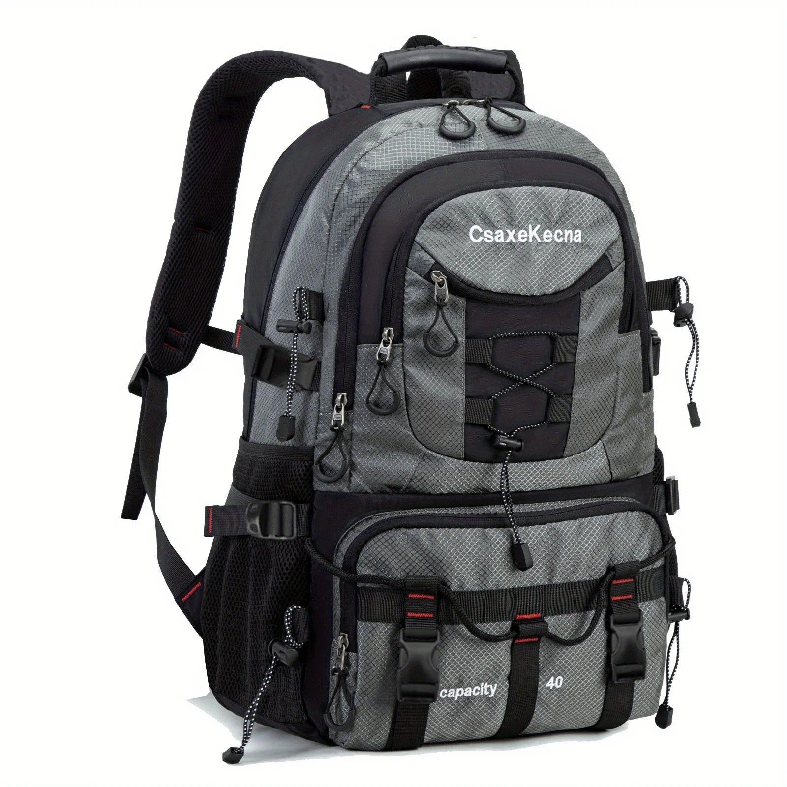 Rucsac Multifunctional de Alpinism, Flippy, Capacitate 36-55 L, de Calatorie, Impermeabil, Slot USB Incarcare Telefon,