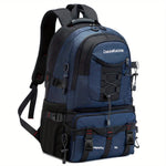 Rucsac Multifunctional de Alpinism, Flippy, Capacitate 36-55 L, de Calatorie, Impermeabil, Slot USB Incarcare Telefon,