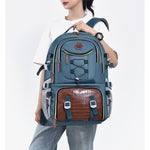 Rucsac Multifunctional pentru Calatorie, Flippy, pentru Alpinism, Voiaj, Drumetii, din Panza Oxford, 34x16x52 cm,