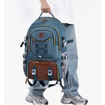 Rucsac Multifunctional pentru Calatorie, Flippy, pentru Alpinism, Voiaj, Drumetii, din Panza Oxford, 34x16x52 cm,