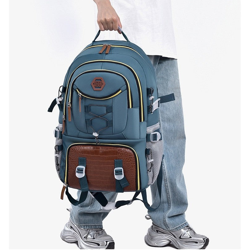 Rucsac Multifunctional pentru Calatorie, Flippy, pentru Alpinism, Voiaj, Drumetii, din Panza Oxford, 34x16x52 cm,
