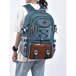 Rucsac Multifunctional pentru Calatorie, Flippy, pentru Alpinism, Voiaj, Drumetii, din Panza Oxford, 34x16x52 cm,