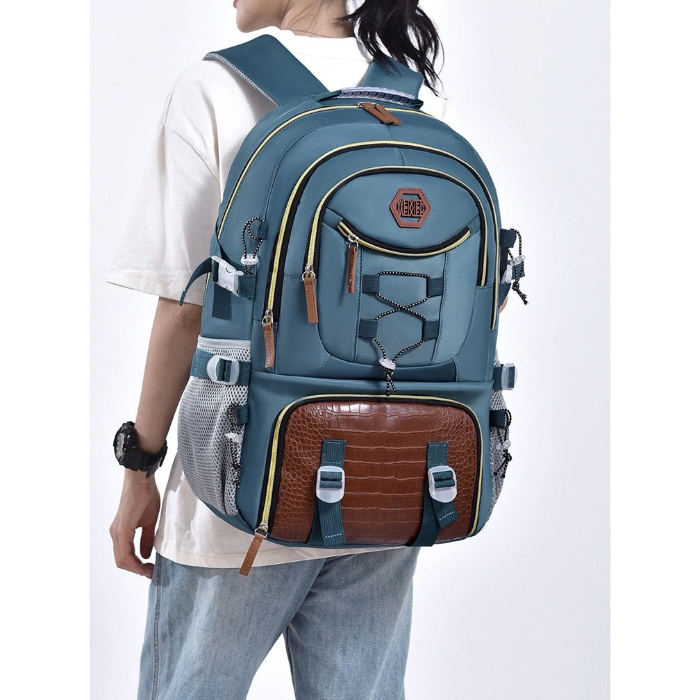 Rucsac Multifunctional pentru Calatorie, Flippy, pentru Alpinism, Voiaj, Drumetii, din Panza Oxford, 34x16x52 cm,