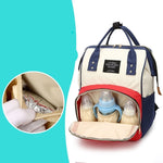 Rucsac Multifunctional pentru Mamici, Flippy, din Panza Oxford, Compartimentare Multipla, Impermeabil, 43 x 18 x 26 cm,