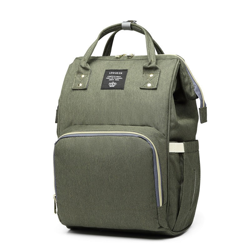 Rucsac Multifunctional pentru Mamici, Flippy, din Panza Oxford, Compartimentare Multipla, Impermeabil, 43 x 18 x 26 cm,