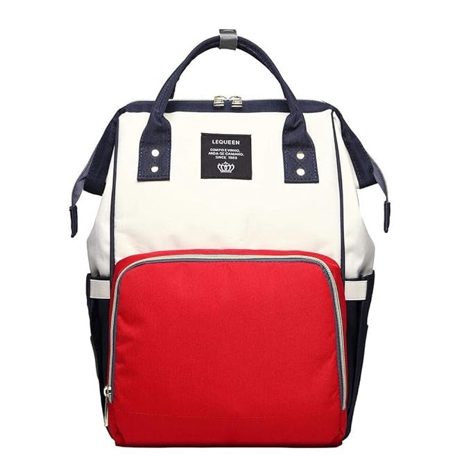 Rucsac Multifunctional pentru Mamici, Flippy, din Panza Oxford, Compartimentare Multipla, Impermeabil, 43 x 18 x 26 cm,