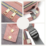 Rucsac Multifunctional pentru Mamici, Flippy, din Panza Oxford, Compartimentare Multipla, Impermeabil, 43 x 18 x 26 cm,