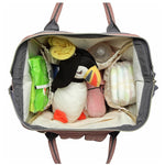 Rucsac Multifunctional pentru Mamici, Flippy, din Panza Oxford, Compartimentare Multipla, Impermeabil, 43 x 18 x 26 cm,
