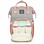 Rucsac Multifunctional pentru Mamici, Flippy, din Panza Oxford, Compartimentare Multipla, Impermeabil, 43 x 18 x 26 cm,