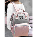 Rucsac Multifunctional pentru Mamici, Flippy, din Panza Oxford, Compartimentare Multipla, Impermeabil, 43 x 18 x 26 cm,