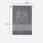 Sac depozitare incaltaminte, pentru voiaj sau depozitare, rezistent la praf, compatibil cu masina de spalat, 27 x 36