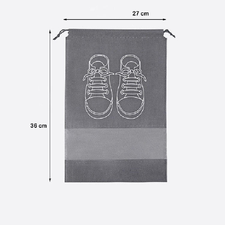 Sac depozitare incaltaminte, pentru voiaj sau depozitare, rezistent la praf, compatibil cu masina de spalat, 27 x 36