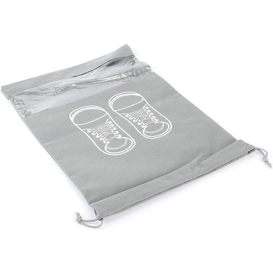 Sac depozitare incaltaminte, pentru voiaj sau depozitare, rezistent la praf, compatibil cu masina de spalat, 27 x 36