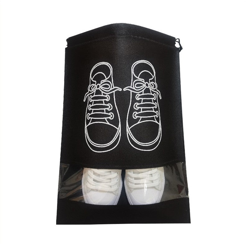 Sac depozitare incaltaminte, pentru voiaj sau depozitare, rezistent la praf, compatibil cu masina de spalat, 27 x 36