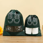 Sac depozitare incaltaminte, pentru voiaj sau depozitare, rezistent la praf, compatibil cu masina de spalat, 27 x 36