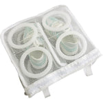 Sac pentru Spalare Incaltaminte, Flippy, pentru Masina de Spalat, 28x24.5x8 cm, Alb