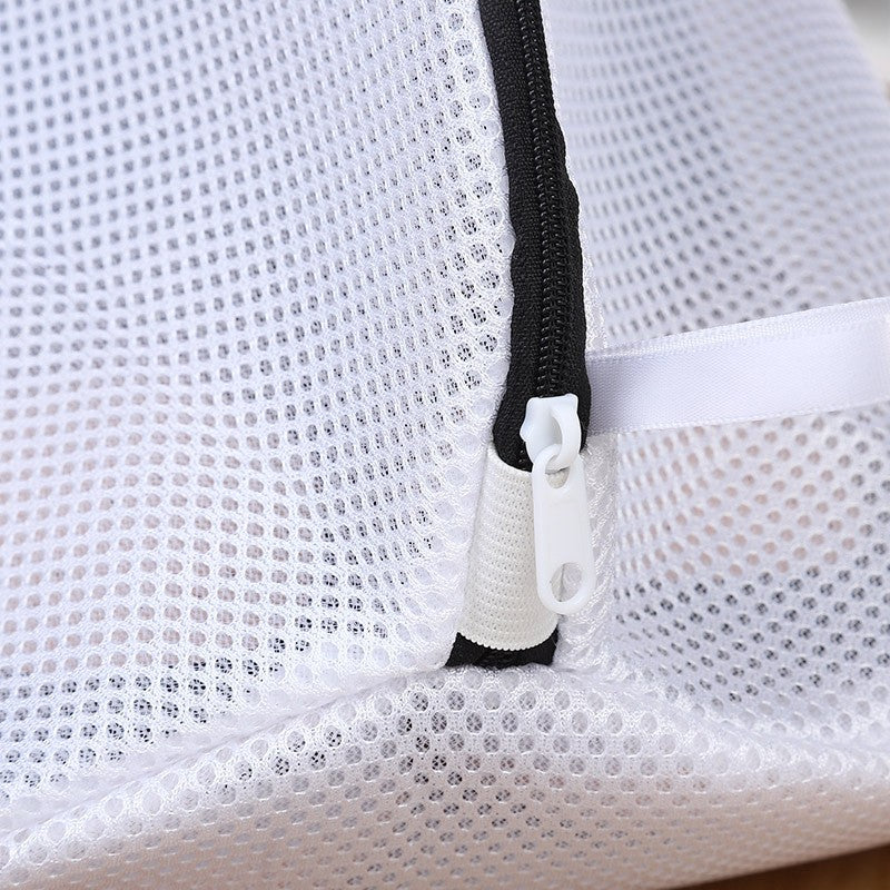 Sac pentru spalare si uscare incaltaminte Flippy, compatibil cu masina de spalat, material rezistent, 42 x 24 x 24 cm,
