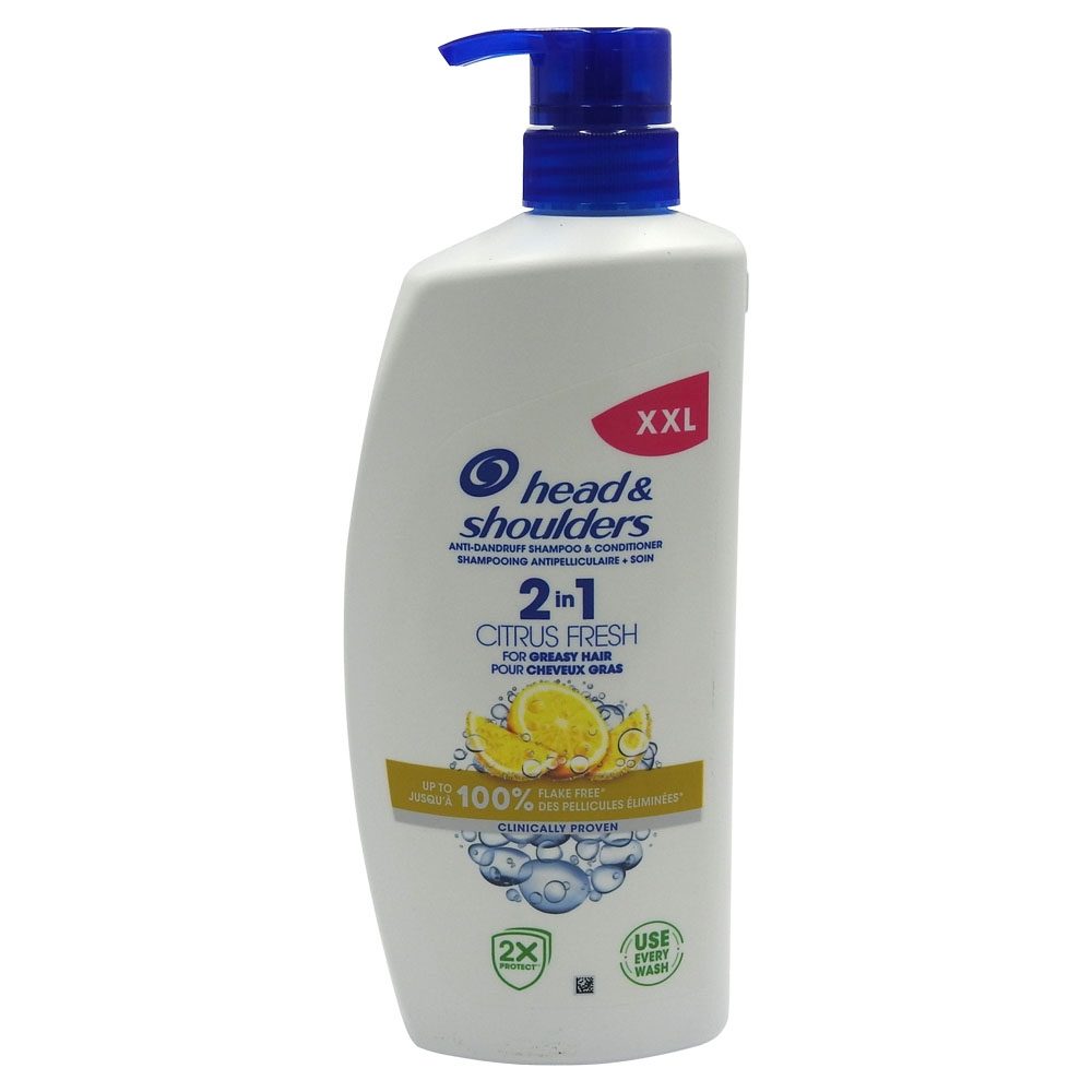 Sampon, Head si Shoulders, 800 ml 2in1 Citrus Fresh