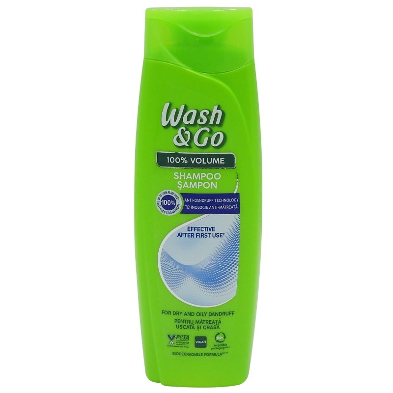 Sampon, Wash si Go, 180 ml Anti Dandruff