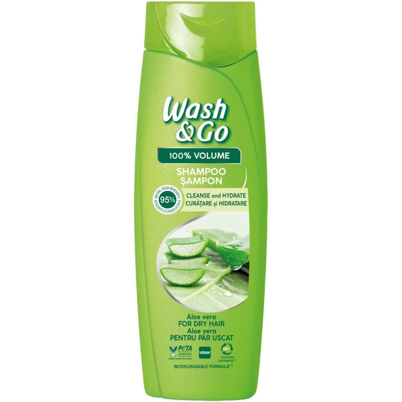 Sampon, Wash si Go, 360 ml Aloe Vera