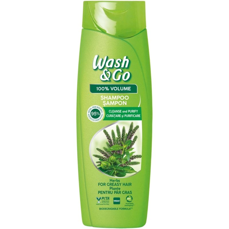 Sampon, Wash si Go, 360 ml Herbs