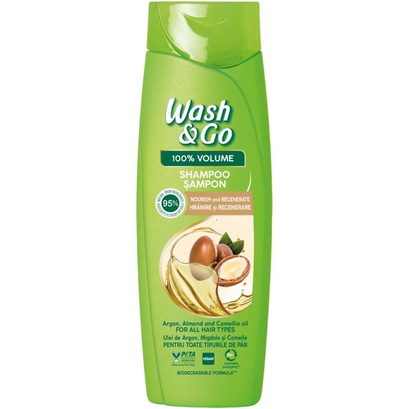 Sampon, Wash si Go, 360 ml Oils