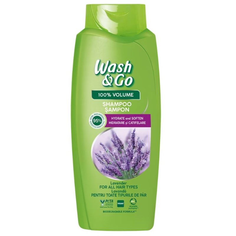 Sampon, Wash si Go, 675 ml Lavanda