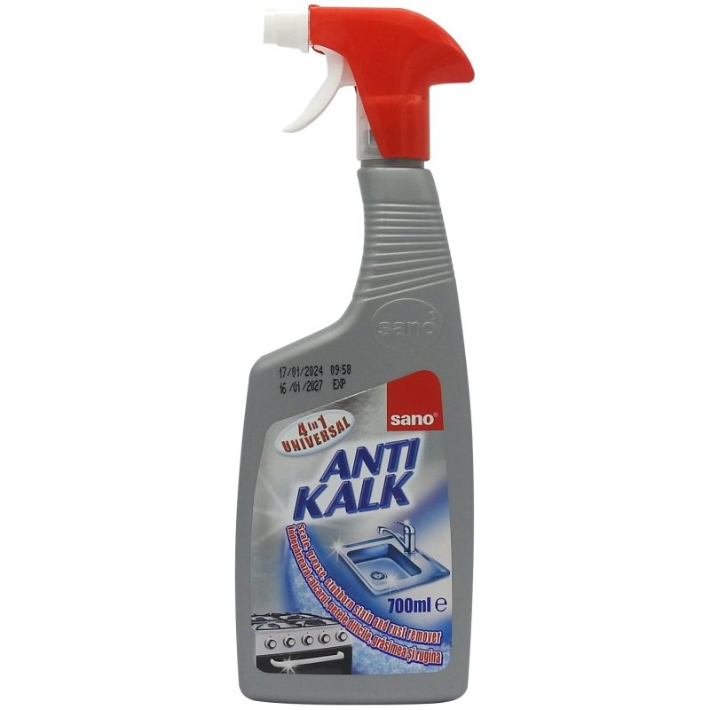Solutie Anticalcar , SANO, Universal 4 in 1, 700 ml