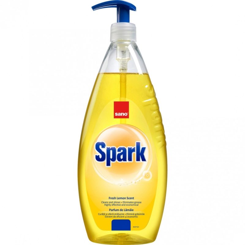 Detergent pentru Vase, SANO, Spark Lamaie, 700 ml