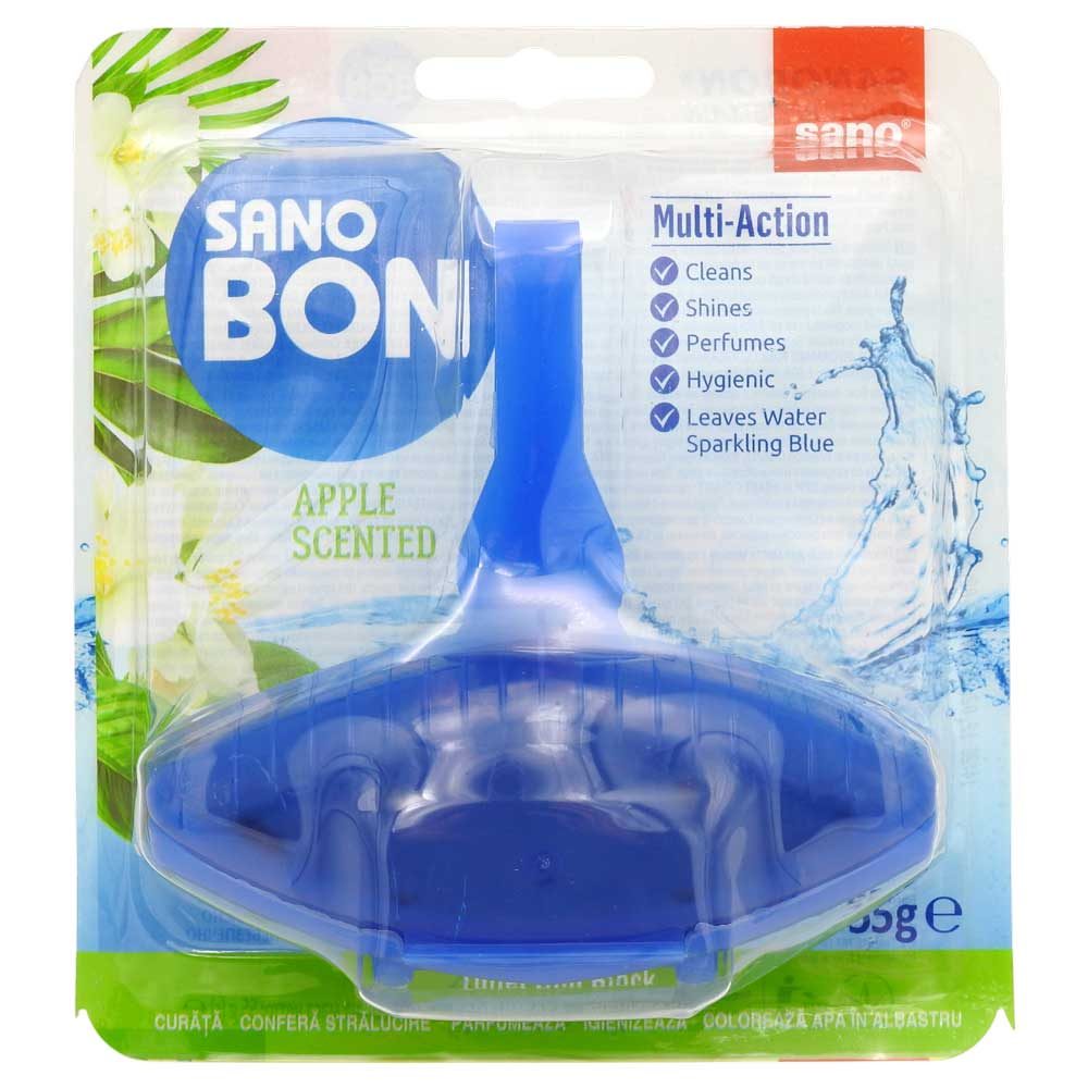 Odorizant pentru WC, SANO, Apple, 55 g